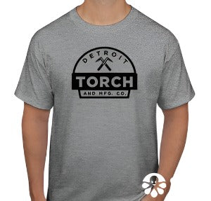 Detroit Torch Logo branded T-Shirt - Detroit Torch