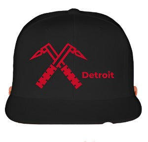 Detroit Torch Logo Snapback Hat - Detroit Torch